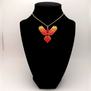 Neon Flare Adjustable Phoenix Necklace